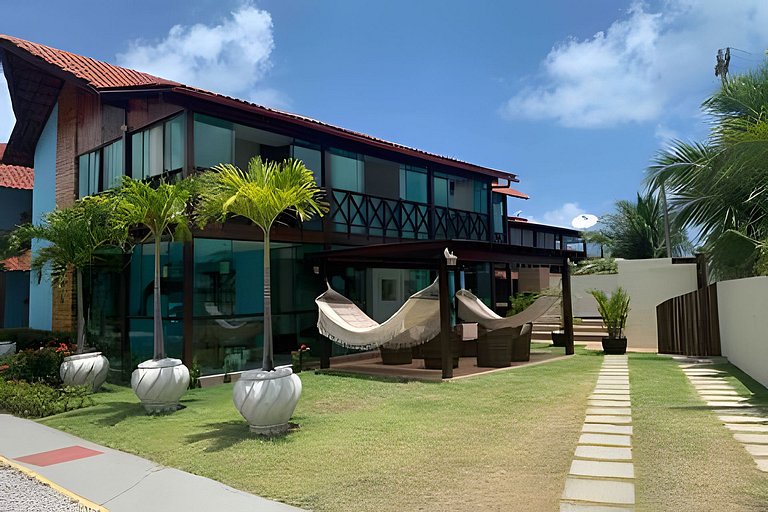 Casa 6 Quartos | Piscina | 100m do Mar