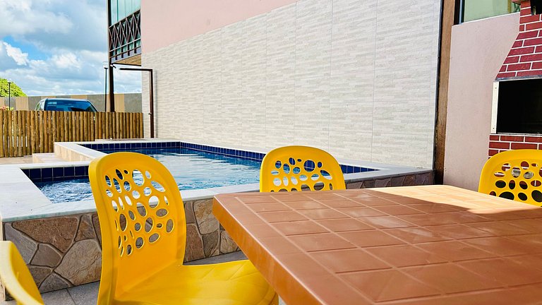 Casa com Piscina a 150m do Mar | Carneiros