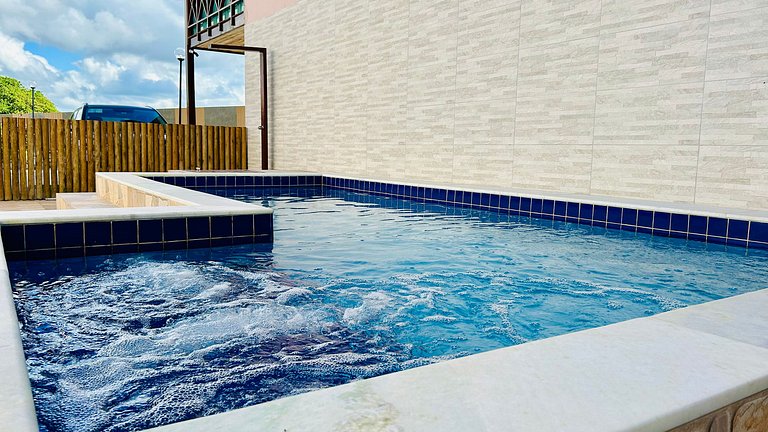 Casa com Piscina a 150m do Mar | Carneiros