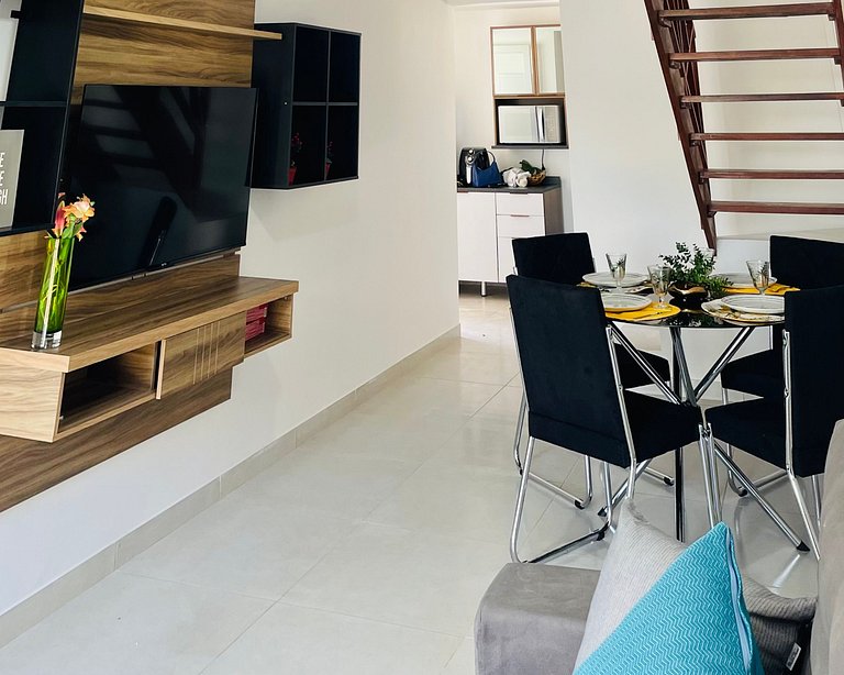 Casa com Piscina a 150m do Mar | Carneiros