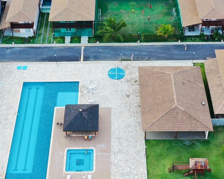 Casa com Piscina a 150m do Mar | Carneiros