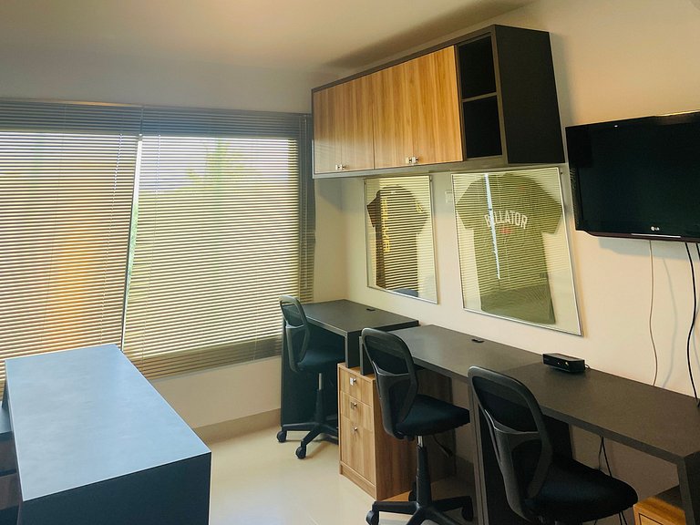 Ville Cristal Gravata com hidro e sauna