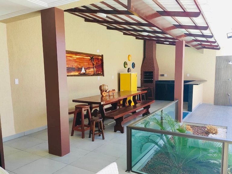 Casa com Vista Mar e Piscina Privativa | 15p | Tamandaré