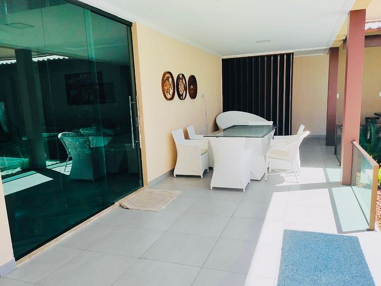 Casa luxo beira mar 5 qtos e piscina