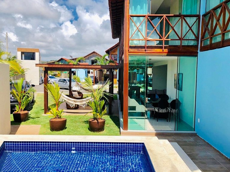 Village Praia dos Carneiros 3 com 6 quartos e Hidro