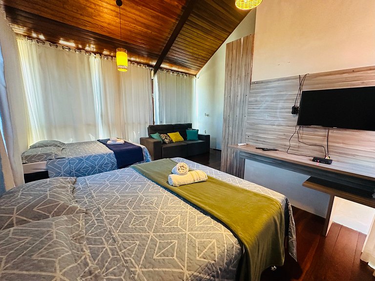 Village Praia dos Carneiros 3 com 6 quartos e Hidro