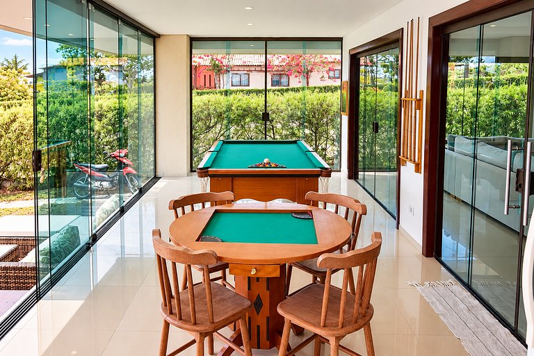 Mansão Premium Gravatá • Piscina, Sauna e Quadra