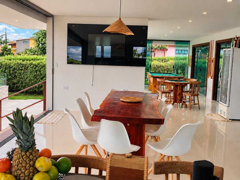 Mansão Premium Gravatá • Piscina, Sauna e Quadra