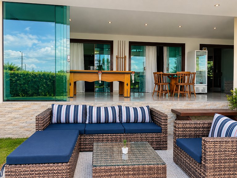 Mansão Premium Gravatá • Piscina, Sauna e Quadra