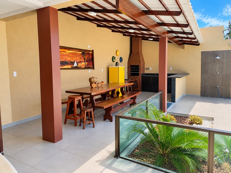 Casa com Vista Mar e Piscina Privativa | 15p | Tamandaré