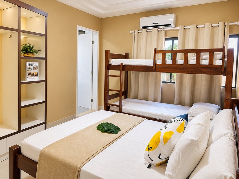 Casa com Vista Mar e Piscina Privativa | 15p | Tamandaré